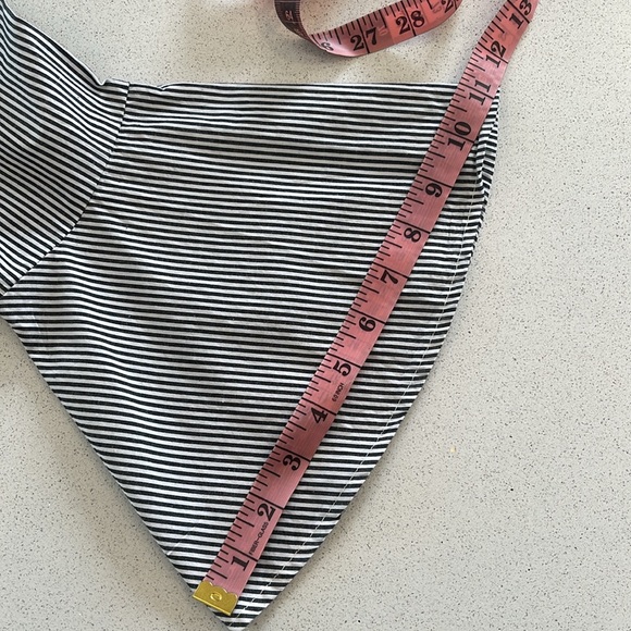 Signature Studio Bell Sleeve Lace Up Button Down Top Women's Size L - Picture 8 of 9